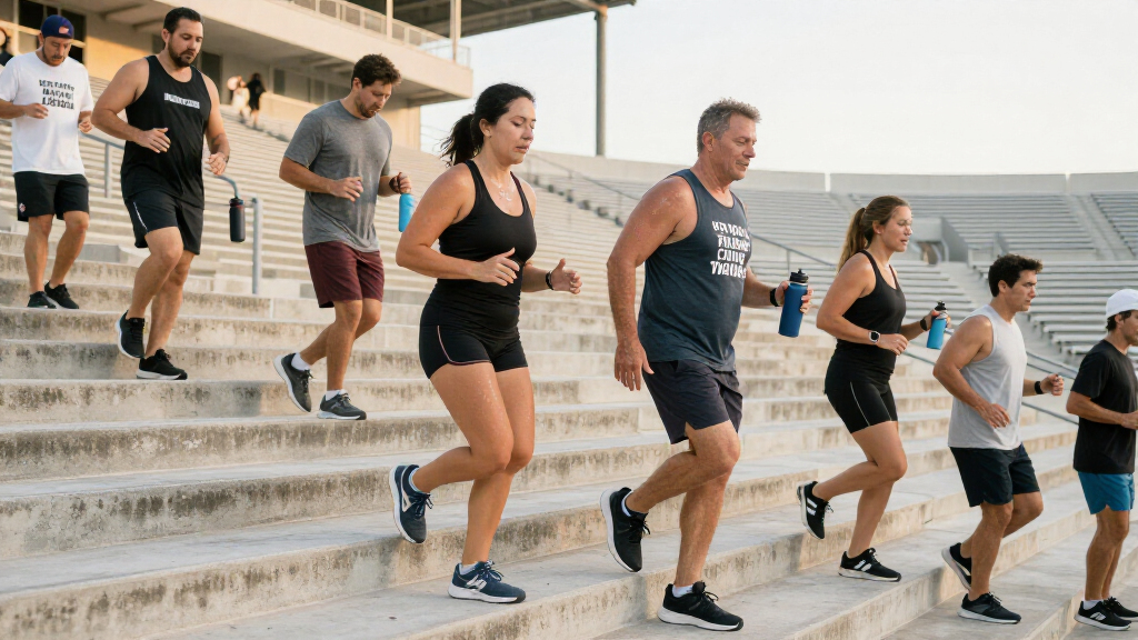 Viral Tampa Workout Friday Stairs Expands To New Cities Across US